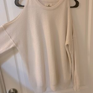 A&F cold shoulder sweater -small